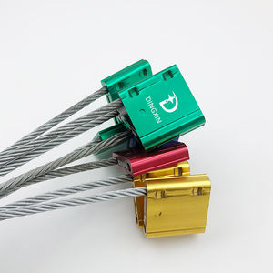 Alambre de acero 5mm <span class=keywords><strong>Cable</strong></span> Seal Heavy Duty Truck Trailer Security Metal <span class=keywords><strong>Cable</strong></span> Seal Lock - Product Image 6