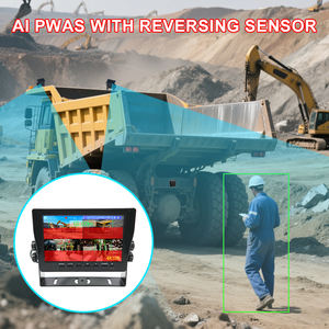 <span class=keywords><strong>Kit</strong></span> de détection de <span class=keywords><strong>piétons</strong></span> et de véhicules AI BSD avec écran IPS 7 pouces à quatre volets, DVR 4 canaux, caméras 1080P, avertisseur sonore d'alarme, PWAS Private Mold - Product Image 6