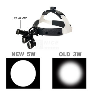 Loupe de phare dentaire Led lampe frontale médicale rechargeable lampe frontale de fonctionnement réglable à haute intensité lampe frontale pour orl Examinati - Product Image 3