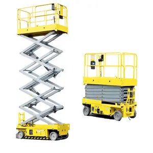 6m-14m platform height self propelled scissor lift