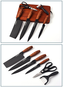 Juego <span class=keywords><strong>de</strong></span> Cuchillos <span class=keywords><strong>de</strong></span> Cocina Directo <span class=keywords><strong>de</strong></span> Fábrica, Nuevo Juego <span class=keywords><strong>de</strong></span> Cuchillos <span class=keywords><strong>de</strong></span> Madera con Mango <span class=keywords><strong>de</strong></span> Grano DIA Sin Recubrimiento, Juego <span class=keywords><strong>de</strong></span> Regalo <span class=keywords><strong>de</strong></span> 6 Piezas - Product Image 5