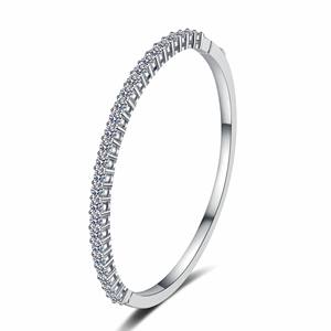 Hot Selling Holiday Gift <b>Bracelet</b> Temperament Simple 925 <b>Silver</b> <b>Charm</b> <b>Bracelet</b> Fashion Exquisite Full Diamond <b>Bracelet</b> - Product Image 1