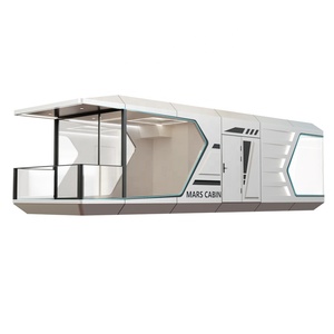 Panneau en aluminium Capsule spatiale détachable Maison mobile modulaire - Product Image 2