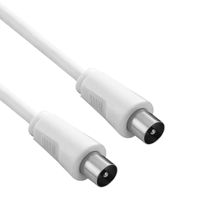 Cavo di prolunga per TV/video. 5 metri, spina da 9,5 mm. Con adattatore maschio/femmina - Product Image 4