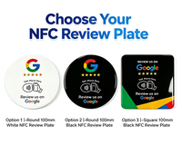 Carte de visite professionnelle personnalisée avec logo, mini-étiquette, format standard, carte de commentaires Google, époxy, RFID 213/215/216 13.56MHz NFC, étanche