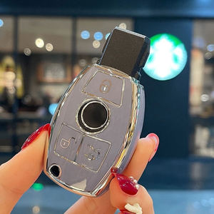 Funda para Llave de Auto Mercedes Benz <span class=keywords><strong>Maybach</strong></span> Clase S GLS A-B-C-M-CLA-CLS-E-G-GLB-GLC-GLE-R-SL GLS AMG <span class=keywords><strong>GLK</strong></span> EQS EQC GLA W204 W211 - Product Image 5