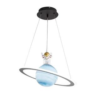 Lustres LED Terre lune lampe enfants veilleuse galaxie lampe 5.9 pouces 16 couleurs Space Star Astronaute cadeau pour enfants/lui/elle - Product Image 2