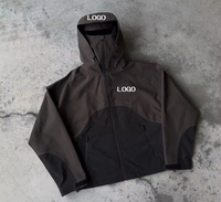 Vestes coupe-vent en nylon léger imperméable de haute qualité pour hommes, à capuche, pour le sport et les activités de plein air