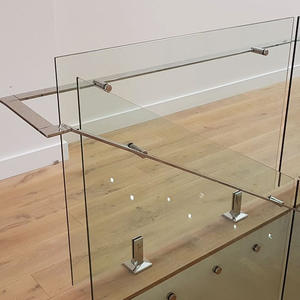 Barandillas de balaustrada de vidrio templado laminado transparente, conforme a la regulación de Australia, Nueva Zelanda - Product Image 4