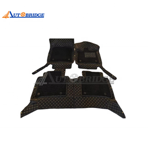 Alfombrillas de Coche 3D de Cuero Autobridge Premium RHD, Alfombrillas de Coche 7D para Hyundai Santa Fe 2024 - Product Image 2