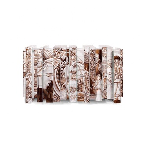 BOCA DOLOBO Aparador <span class=keywords><strong>Roma</strong></span> Creativo Gabinete de almacenamiento pintado de madera maciza Comedor Aparador Villa Entrada Colección Gabinete de entrada - Product Image 3