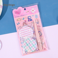 Joytop – Autocollants en PVC personnalisés en gros, découpés sur mesure, écologiques, imperméables, avec paillettes et motifs de dessins animés