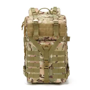 Anhui 367 High Quality large Capacity Camouflage computer interlayer Backpack Outdoor Molle Waterproof Oxford Assault Backpack