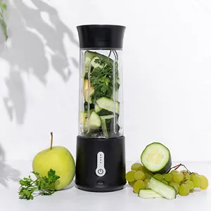 ポータブルミキサー 500ml USB充電式 BPAフリー ミニジューサー ハンドミキサー トラベルブレンダー - Product Image 1