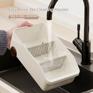 Organizadores de Cajones Deslizables Transparentes de Plástico PP Blanco, Duraderos y Ecológicos, para Cápsulas Keurig <span class=keywords><strong>Nespresso</strong></span>, Encimera de Cocina - Product Image 5