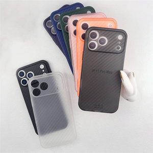 Funda Protectora Delgada de Fibra de Carbono Mate para Teléfono Móvil Realme C67 C85 C85 Pro, Carcasa Trasera Suave de TPU - Product Image 3