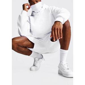 Conjunto doble de verano 2021 para hombre, conjunto de pantalones cortos de dos piezas, 100% de algodón orgánico, Polar, de secado rápido, transpirable, informal - Product Image 3