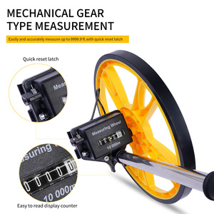 גלגל 159 מ "מ קוטר מכשירי מדידה מתגלגלת מרחק הליכה עם דלפק ואצבע - Product Image 5