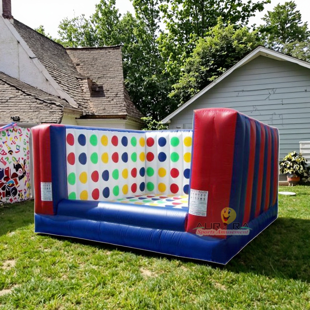 Hasbro Twister Junior – Alfombra Reversible 2 En 1 Con Ruleta, Juego De Interior Para Niños De 3 A 99 Años, Safari Y Fiesta De Animales
