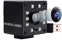 ELP-cámara web infrarroja IR USB 1080P, gran angular, ojo de pez, 170 grados, minicámara USB para Linux, Windows y Android