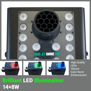 Macchina del Fumo 2400/3500W SF-XO2 con Effetto Luminoso RGB 14*8W, DMX 512, Macchina del Fumo 1000W per Matrimoni, DJ, Palcoscenico e Spettacoli Musicali - Product Image 5