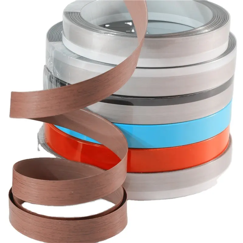 Modern Color PVC ABS facing High-Quality Factory Price Edge Banding For Furniture PVC Tape Manual