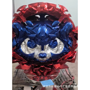 Escultura de Resina de León, Decoración Artística Contemporánea para Exteriores - Product Image 1