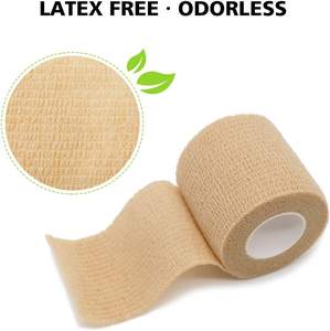 Kendinden yapışkanlı nefes su geçirmez elastik bandaj Wrap olmayan dokuma atletik bant için çok amaçlı Oral hijyen ürünleri - Product Image 6