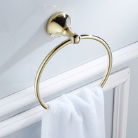 Accessoires de salle de bain mural en laiton plaqué or, kit de quincaillerie pour toilettes, nouveau