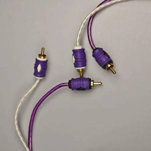 สายเคเบิล RCA สเตอริโอแบบ 2RCA ชุบทองคุณภาพสูง เหมาะสำหรับเครื่องขยายเสียง ทีวี และเครื่องเล่นดีวีดี - Product Image 4