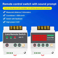 Contrôleur de relais sans fil LORA 15KW 380V, interrupteurs à distance longue portée, 10A max. Courant pour diverses utilisations à longue distance