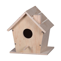 Kit de maison d'oiseau en bois de qualité supérieure FSC Construisez-le vous-même Maison d'oiseau en bois bricolage