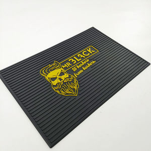 Personalized Silicone PVC Barber <b>Mat</b> Rubber Salon Station <b>Mat</b> Non Slip Heat Resistant Clipper Holder Pad Styling Workstation <b>Mat</b> - Product Image 5