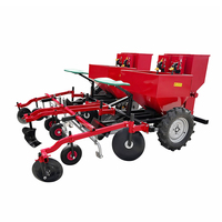 Machine à planter des pommes de terre agricoles, 2 rangs, montée sur tracteur, semoir automatique à pommes de terre avec fertiliseur pour tracteurs de 20 à 90 CV