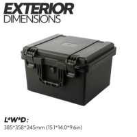 Boîtier étanche IP67, étui de transport en plastique pour extérieur, boîte à outils pour camion, étui rigide de protection pour drone, montre, objectif d'appareil photo