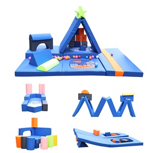 مجموعة وسائد رغوية قابلة للتحويل للأطفال للعب في الهواء الطلق وغرف النوم، وسائد هوائية للظهر ووسائد للجلوس - Product Image 1