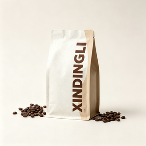 Custom OEM Printed Matte Coffee <b>Bag</b> with Valve 250g 500g 1L Heat Sealable Pouch for Roasted Coffee Beans - Product Image 1