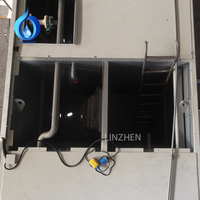 Containergebaseerd afvalwaterzuiveringssysteem, compacte uitvoering, rioolwaterzuiveringsinstallatie voor fruit- en groentewasafval