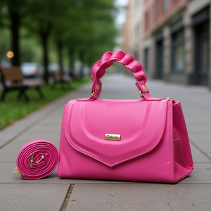 Bolso Bandolera para Mujer Fana, Material PU, Cierre de Cremallera, Tres Asas, Color Sólido, Uso Diario, Verano/Invierno - Product Image 2