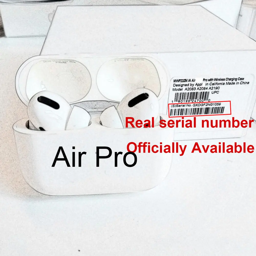 Top Quality Original logo appl air TWS earphones Wireless Earphone Earbuds poder Pro 3 For air pro