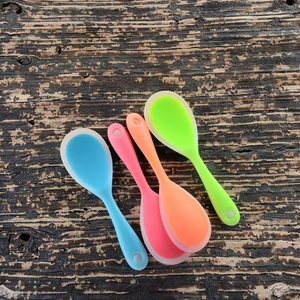 Hot Wholesale High-Temperature Resistant Non-Stick Rice Shovel Food Grade <b>Silicon</b> Spoon Kitchen Utensil - Product Image 3