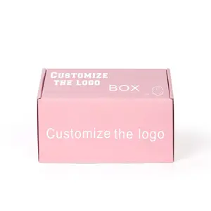 Custom Eco Vriendelijke Logo Designer Kartonnen Verpakking Magnetische Sluiting Op Maat Roze Cosmetische Opvouwbare Magnetische Papier Geschenkdoos