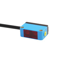 Capteur photoélectrique compact à réflexion diffuse DC12-24V, interrupteur de détection optique à distance réglable pour équipement industriel