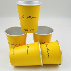 Vasos de Papel Personalizados Ecológicos de 6oz y 8oz, Vasos Desechables de Doble Pared para Café Helado, Té y Otras Bebidas - Product Image 5