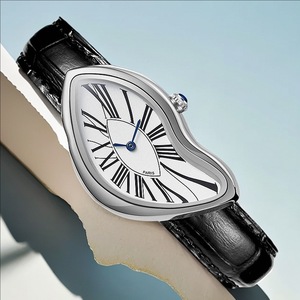 Orologio al Quarzo PINTIME 3287L con Design Surrealista Effetto Fusione, Stile Artistico Vintage Unico, Cinturino in Pelle, Orologio Elegante da <span class=keywords><strong>Uomo</strong></span> e Donna, Idea Regalo - Product Image 6