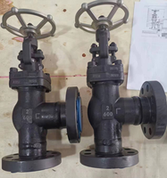 Vanne à opercule en acier forgé A105 DN50 CLASSE 600 avec siège A105+STL pour le transport de pétrole et de gaz, garantie 24 mois