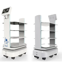 Robot de livraison intelligent D150 avec capacité de charge de 150 kg et navigation autonome