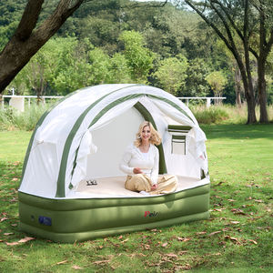 Lit de camping gonflable pour l'extérieur <span class=keywords><strong>Tente</strong></span> de lit d'extérieur Tissu Oxford imperméable pour le camping <span class=keywords><strong>Tente</strong></span> imperméable hors sol - Product Image 2