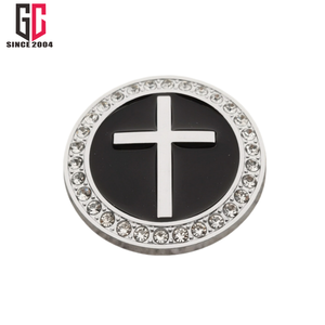 Autocollant de voiture en métal émaillé 3D personnalisé avec strass, emblème de <span class=keywords><strong>moto</strong></span> et de voiture, fabriqué en usine depuis 12 ans - Product Image 4