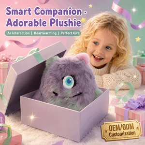 Robot de IA Eléctrico Musical de Peluche con un Solo Ojo, CE CPC, Canta, Habla, Baila, Regalo para Niños, Juego Sensorial, Alivio del Estrés, Fiesta, Venta al por Mayor, ODM - Product Image 1